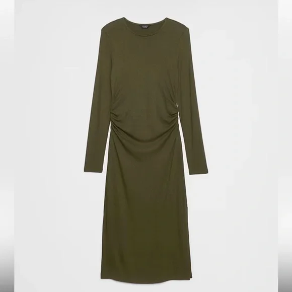 NWT Soft Luxe Midi Dress by Banana Republic - Picture 3 of 8